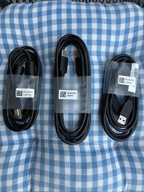 Black USB Type A to B Cable